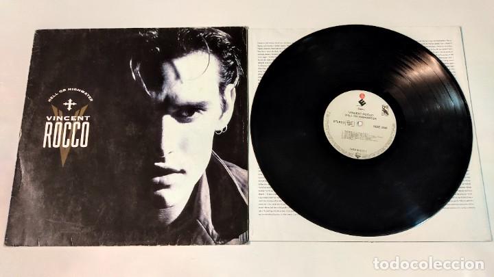 Discos de vinilo: Vincent Rocco - Hell Or Highwater (LP) 1992 - Foto 1