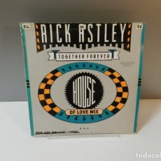 Discos de vinilo: DISCO VINILO LP. RICK ASTLEY – TOGETHER FOREVER. 33 RPM. Lote 295509213