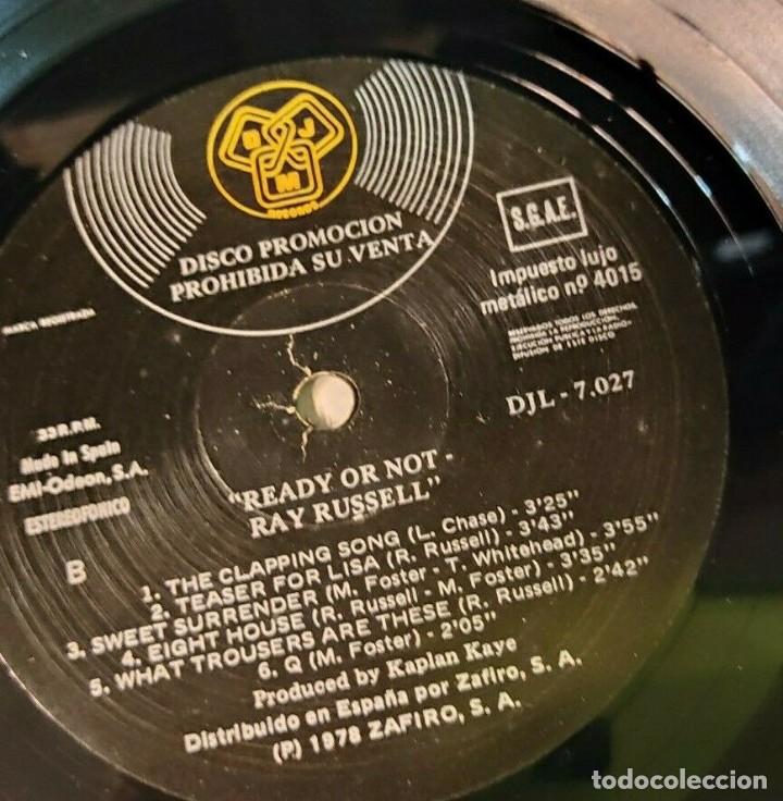 Discos de vinilo: Ray Russell - Ready Or Not (LP, Album) - Foto 3