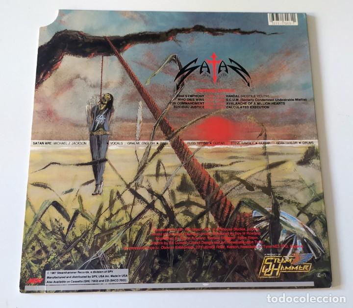 Discos de vinilo: LP SATAN - SUSPENDED SENTENCE - Foto 2