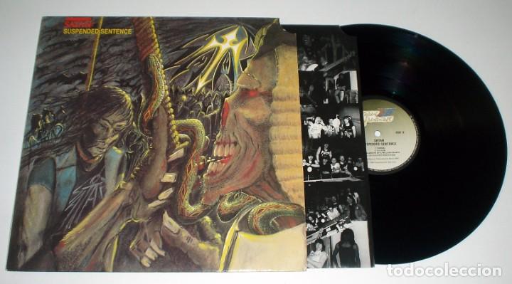 Discos de vinilo: LP SATAN - SUSPENDED SENTENCE - Foto 3