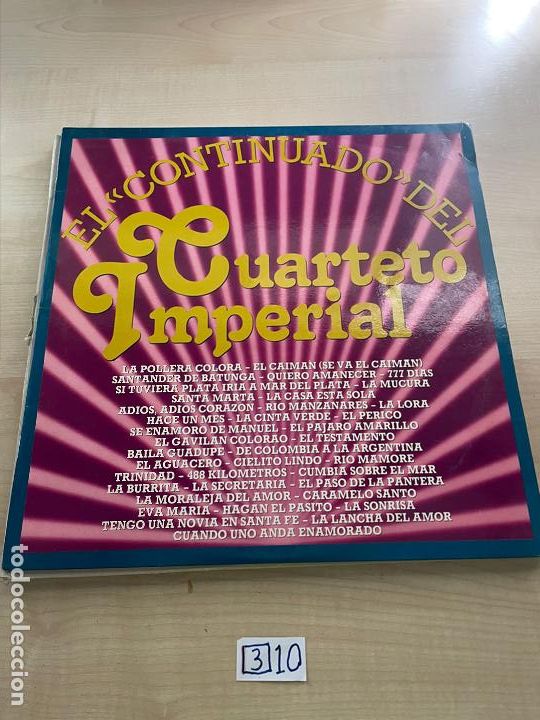 Discos de vinilo: Cuarteto imperial - Foto 1
