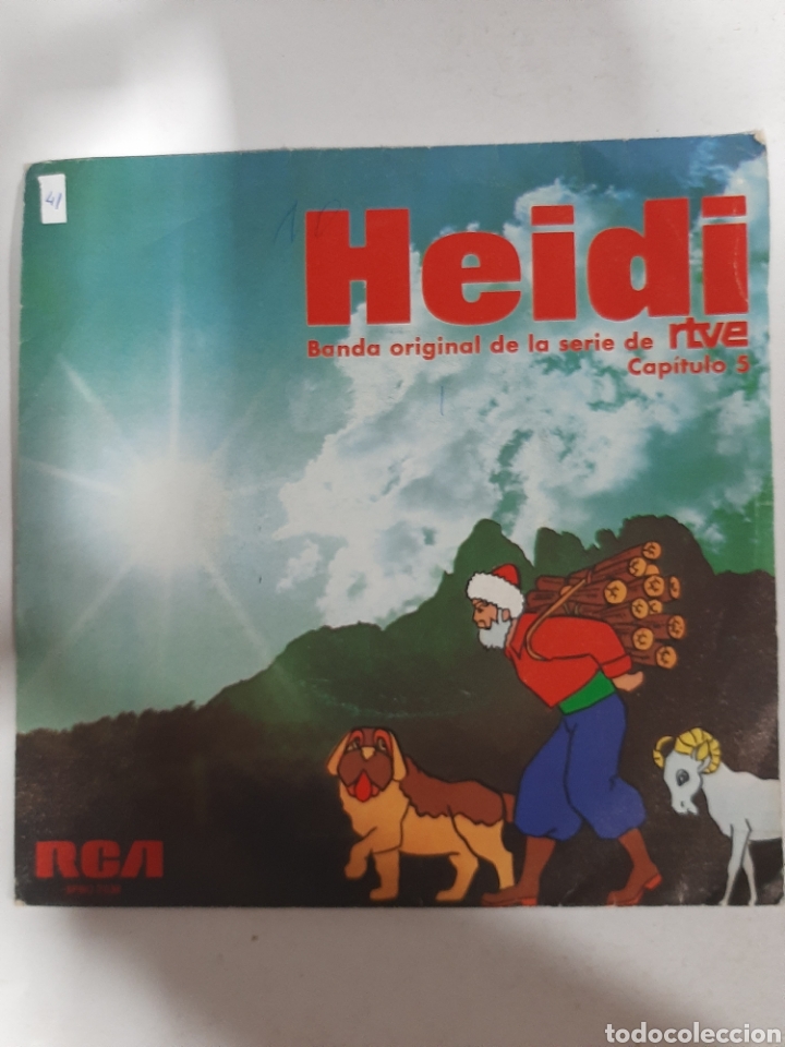 Discos de vinilo: MV41 Heidi - mini vinilo de SEGUNDAMANO - Foto 1