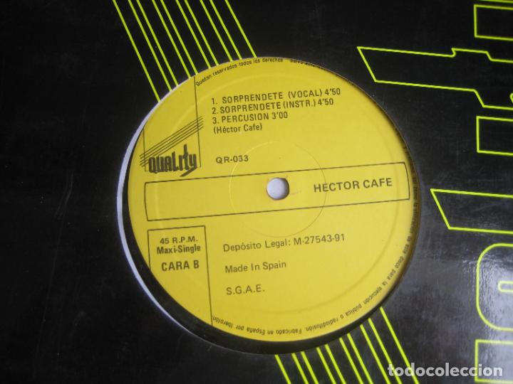 Discos de vinilo: Hector Café ‎– Se Me Ocurre - MAXI SINGLE QUALITY 1991 - SALSA BACHATA LATIN 90S - LEVE USO DJ - Foto 3 - 295592158