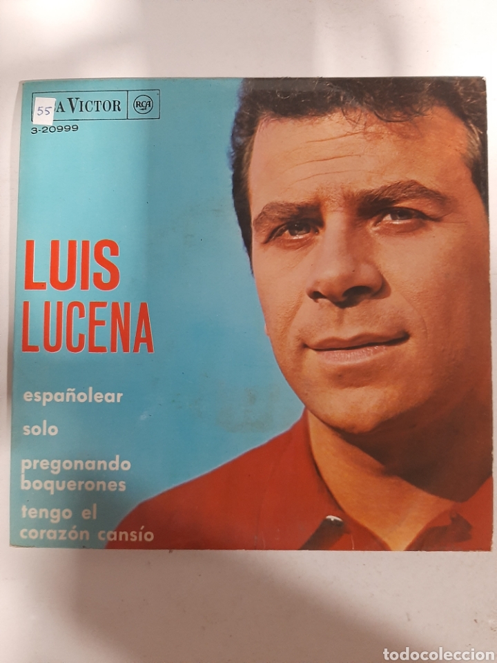 Discos de vinilo: MV55 Luis Lucena - mini vinilo de SEGUNDAMANO - Foto 1