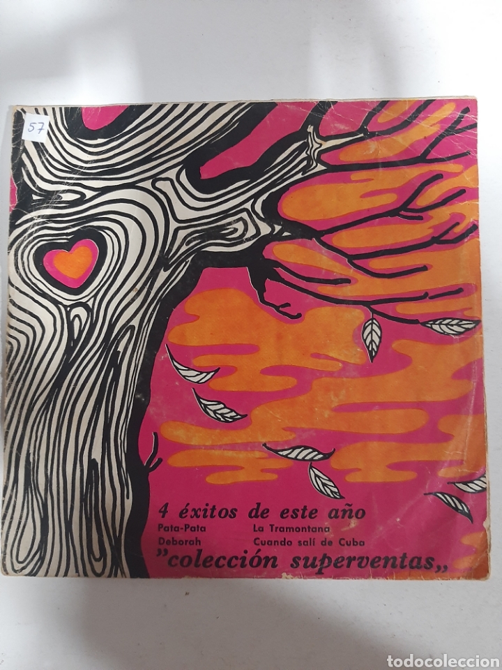 Discos de vinilo: MV57 4 &eacute;xitos de este a&ntilde;o - mini vinilo de SEGUNDAMANO - Foto 1