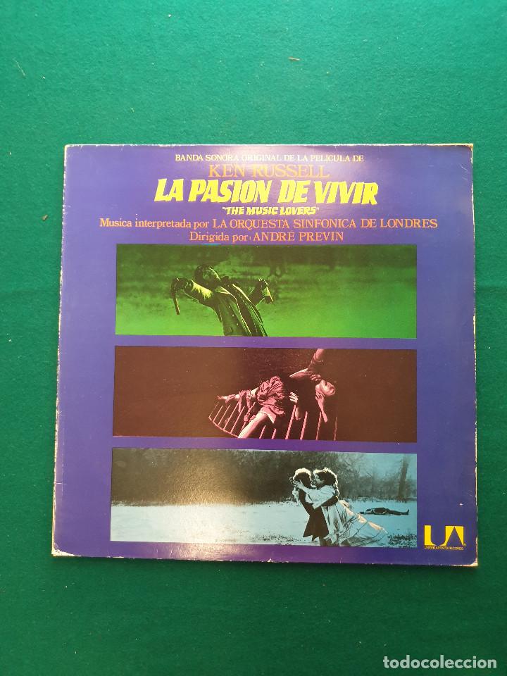 Discos de vinilo: LA PASION DE VIVIR - KEN RUSSELL - BANDA SONORA ORIGINAL DE LA PELICULA - Foto 1 - 295605638