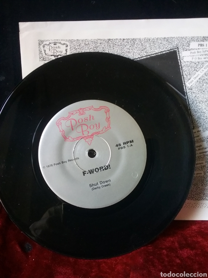 Discos de vinilo: F - Word 1978 POSH-BOY 1991 - Foto 4
