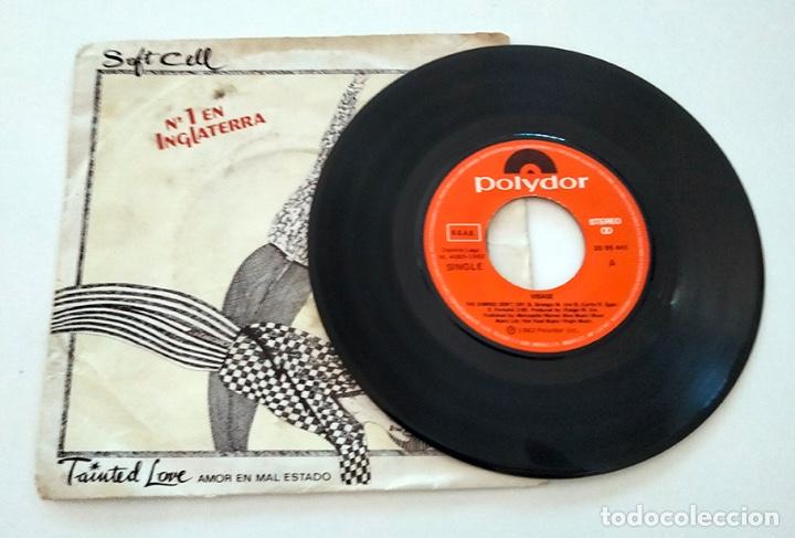 Discos de vinilo: VINILO SINGLE DE SOFT CELL. TAINTED LOVE. 1981. - Foto 3
