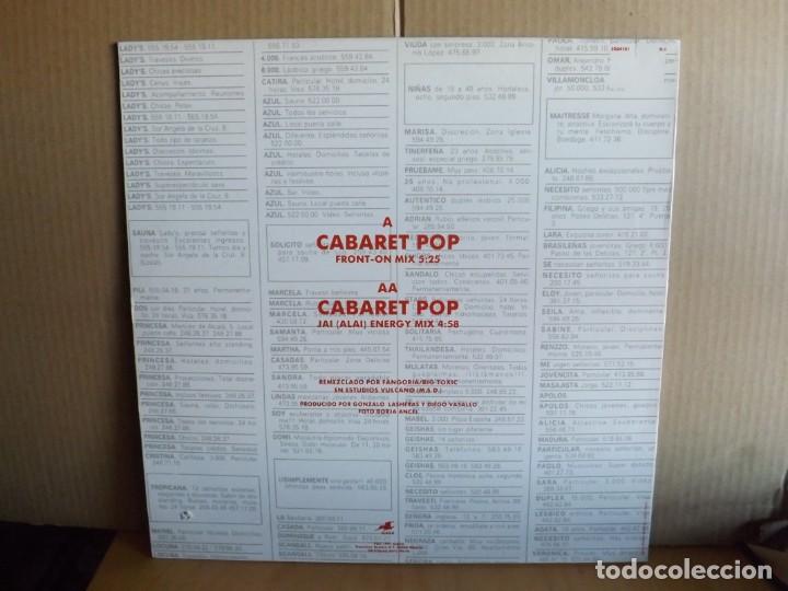 Discos de vinilo: CABARET POP ---- CABARET POP - MAXI SINGLE - Foto 2