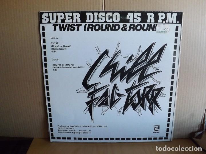 Discos de vinilo: CHILL FAC-TORR --- TWIST ( ROUND & ROUND ) - MAXI SINGLE - Foto 2