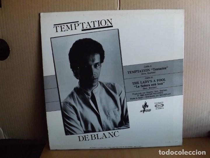 Discos de vinilo: DEBLANC --- TEMPTATION -- MAXI SINGLE - Foto 2