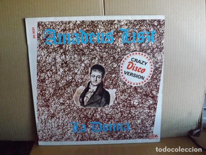 Discos de vinilo: AMADEUS LISZT --- LA DONNA - MAXI SINGLE - Foto 1