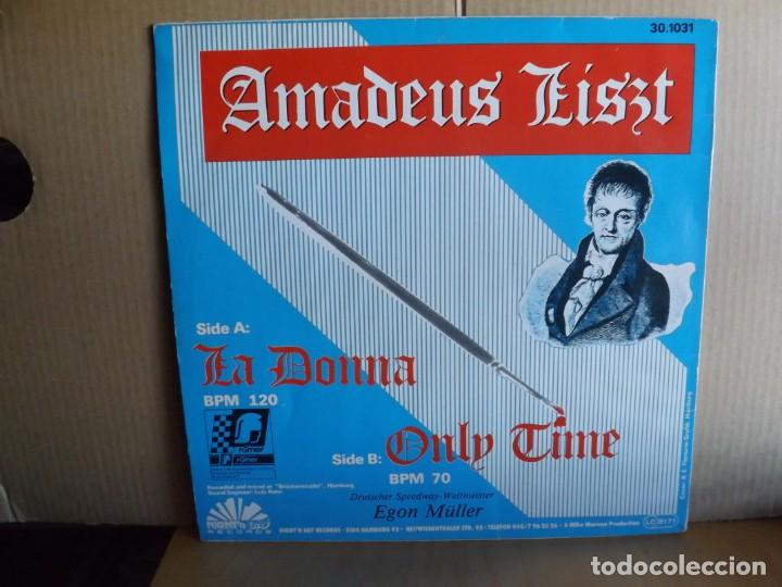 Discos de vinilo: AMADEUS LISZT --- LA DONNA - MAXI SINGLE - Foto 2