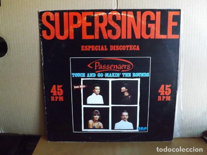 Discos de vinilo: PASSENGERS --- TOUCH AND GO - MAXI SINGLE - Foto 1
