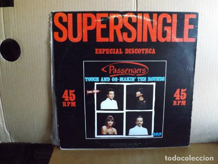 Discos de vinilo: PASSENGERS --- TOUCH AND GO - MAXI SINGLE - Foto 2