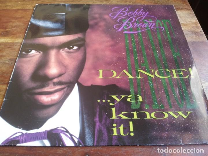 Discos de vinilo: Bobby Brown - Dance! ya know it! - Lp original MCA Alemania 1989 con encarte y letras en buen estado - Foto 1 - 295716778