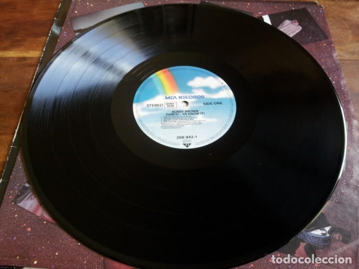Discos de vinilo: Bobby Brown - Dance! ya know it! - Lp original MCA Alemania 1989 con encarte y letras en buen estado - Foto 7 - 295716778