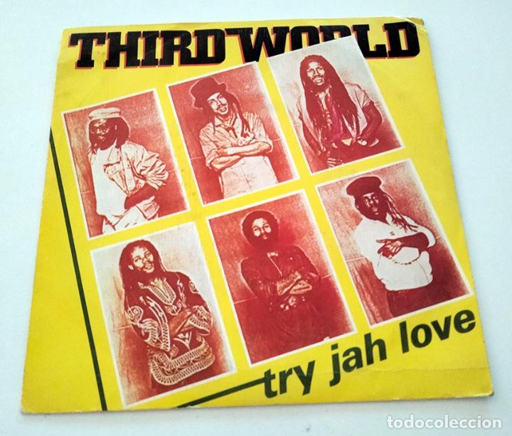 VINILO SINGLE DE THIRD WORLD. TRY JAH LOVE. 1982. (Música - Discos - Singles Vinilo - Reggae - Ska)