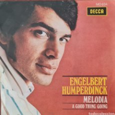 Discos de vinilo: SINGLE - ENGELBERT HUMPERDINCK - MELODIA - ESPAÑA 1969. Lote 295721768