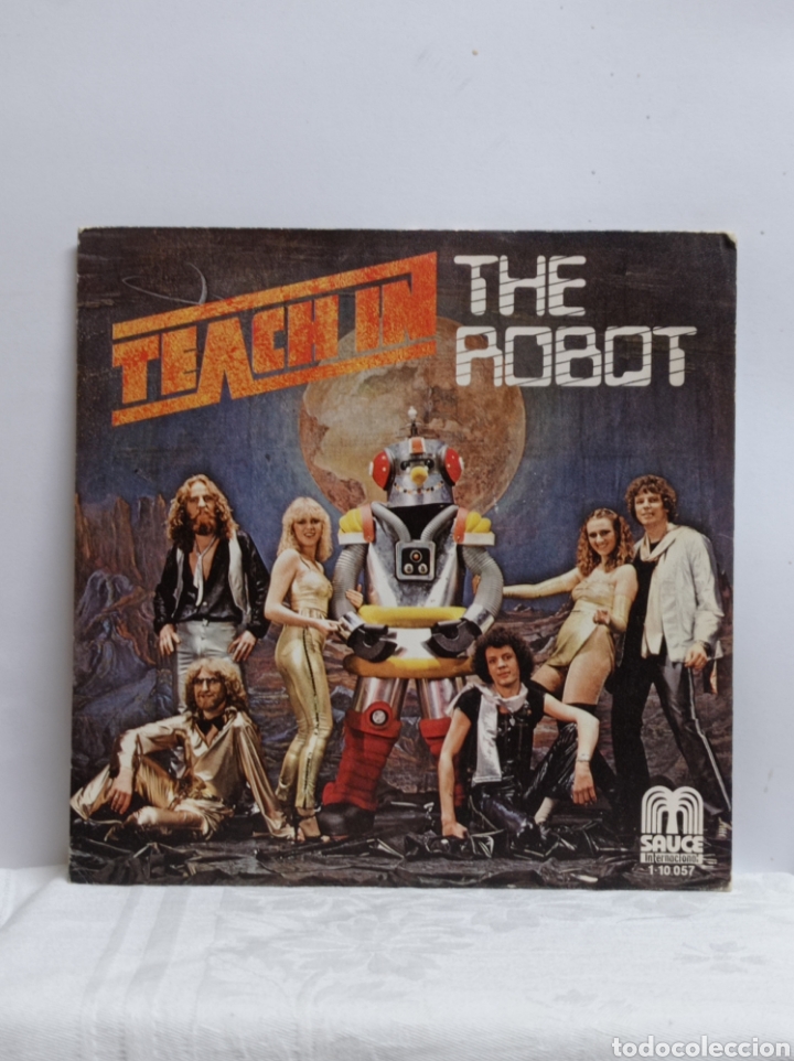 Discos de vinilo: TEACH IN, THE ROBOT (SAUCE 1977) -SINGLE- - Foto 1
