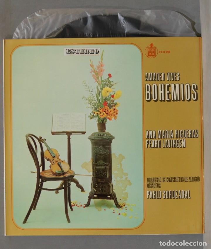 Discos de vinilo: LP. AMADEO VIVES. BOHEMIOS. SOROZABAL - Foto 1