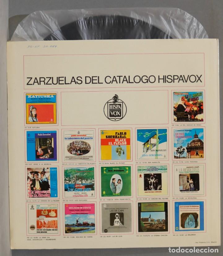 Discos de vinilo: LP. AMADEO VIVES. BOHEMIOS. SOROZABAL - Foto 2