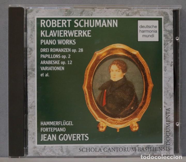 Discos de vinilo: CD. Schumann. Piano Works. Jean Goverts - Foto 1