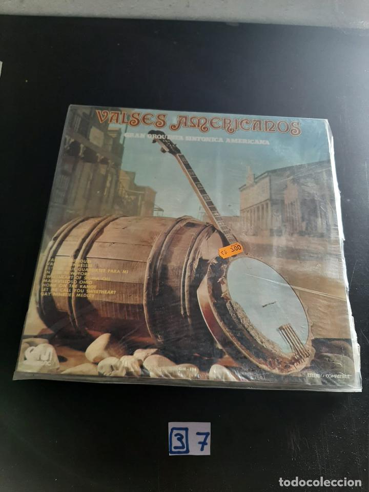 Discos de vinilo: Valses americanos - Foto 1