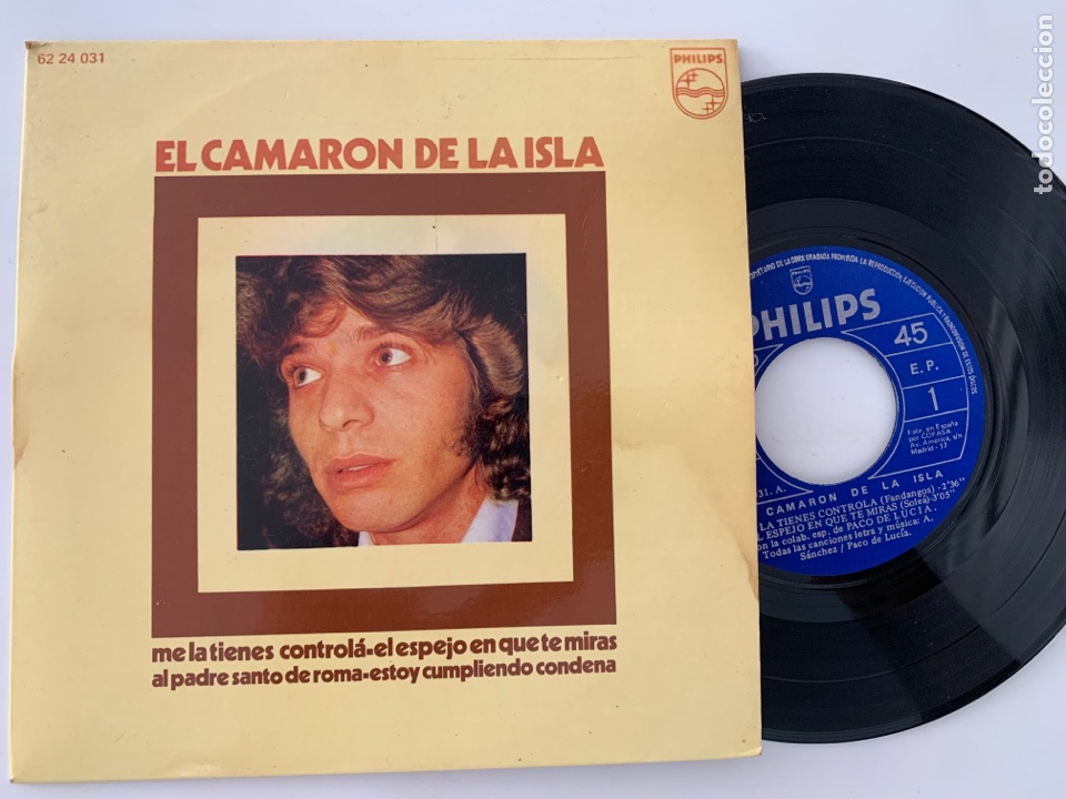 Discos de vinilo: Single ep El camar&oacute;n de la isla me la tienes control&aacute; de 1972 - Foto 1