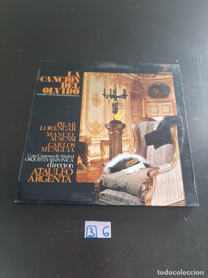 Discos de vinilo: La canci&oacute;n del olvido - Foto 1