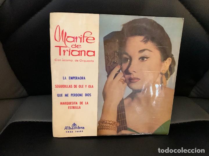 Discos de vinilo: Marif&eacute; de Triana &lrm;&ndash; La Emperaora. SINGLE VINILO. VG+. 1968 - Foto 2