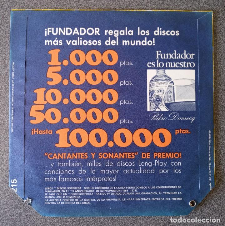Discos de vinilo: Disco Sorpresa Fundador 1971 - Foto 4