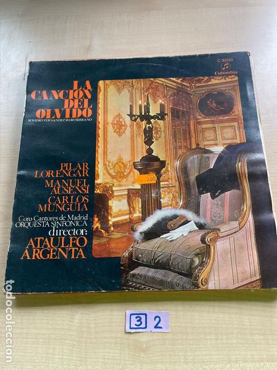 Discos de vinilo: La canci&oacute;n del olvido - Foto 1