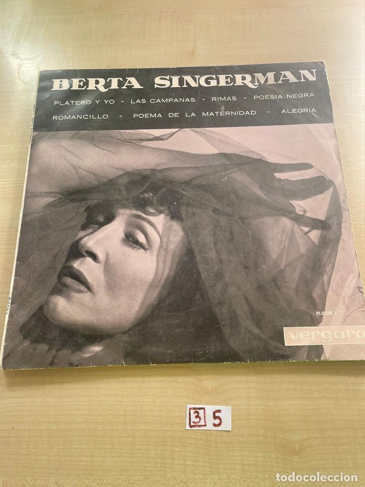 Discos de vinilo: Berta Singerman - Foto 1