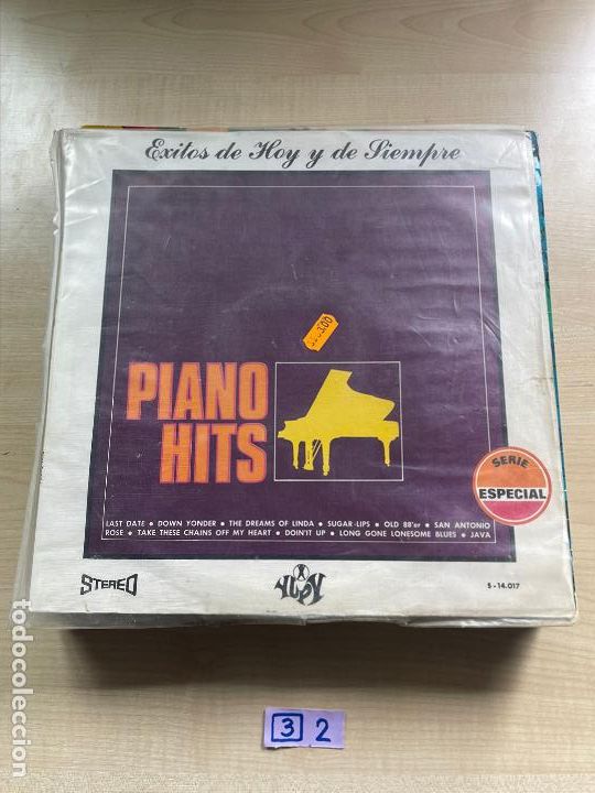 Discos de vinilo: Piano Hits - Foto 1