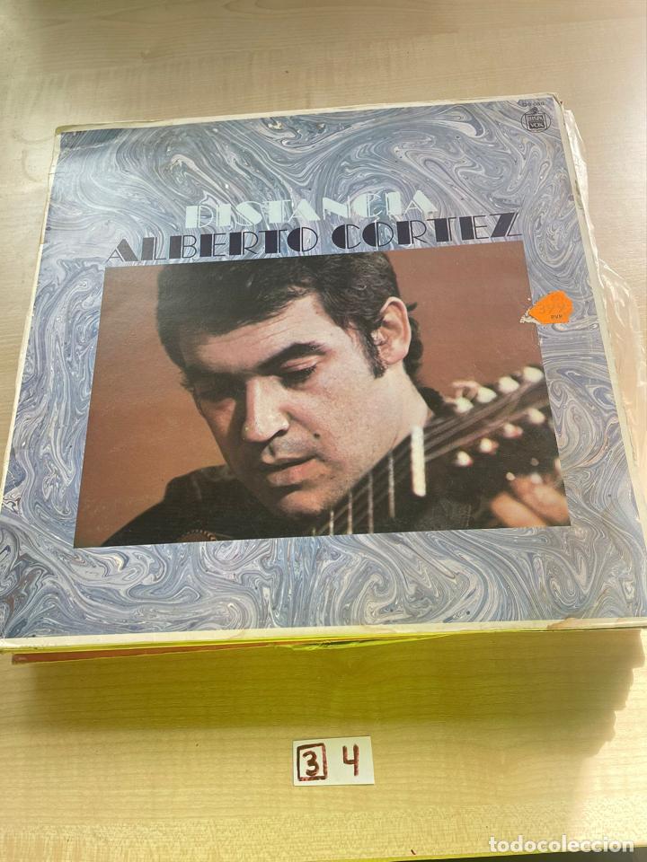 Discos de vinilo: Distancia Alberto cortez - Foto 1