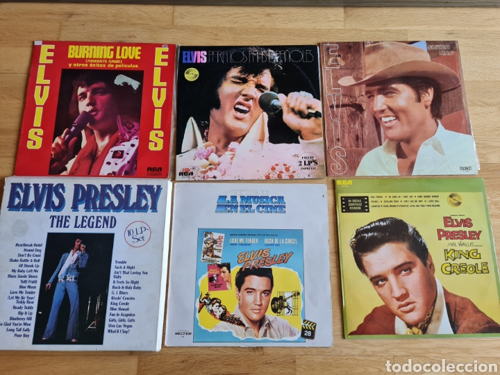 Discos de vinilo: Colecci&oacute;n privada 16 discos vinilo Elvis Presley - Foto 2