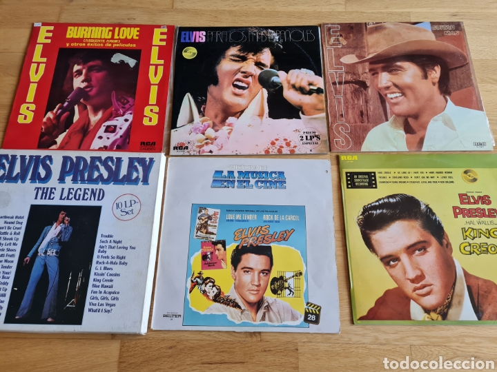 Discos de vinilo: Colecci&oacute;n privada 16 discos vinilo Elvis Presley - Foto 1