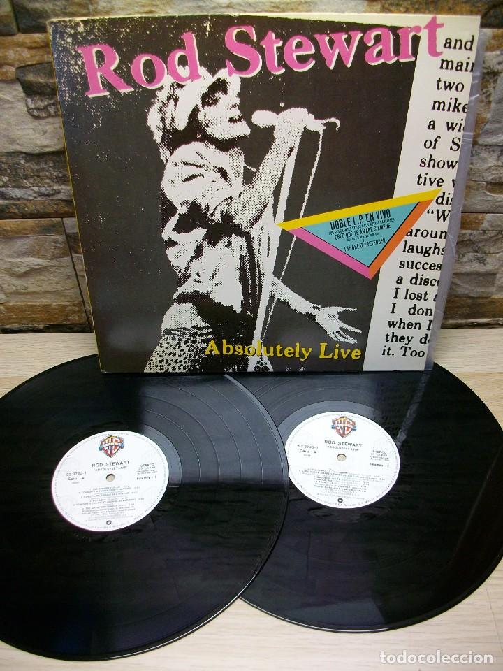 Discos de vinilo: Rod Stewart &ndash; Absolutely Live 2 x LP - Foto 1
