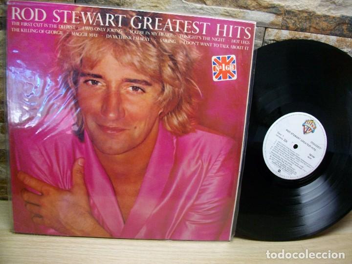 Discos de vinilo: Rod Stewart &ndash; Greatest Hits LP - Foto 1