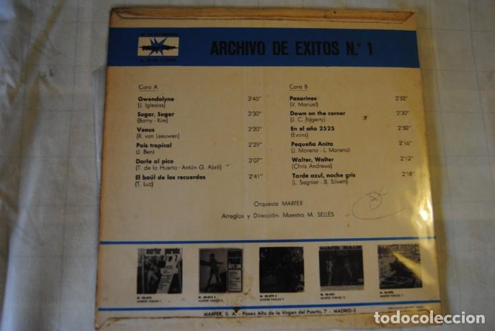 Discos de vinilo: archivo de exitos n&ordm; 1. 1970. marfer. lp. dificil - Foto 2