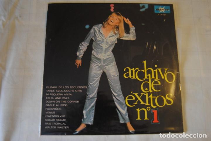 Discos de vinilo: archivo de exitos n&ordm; 1. 1970. marfer. lp. dificil - Foto 1