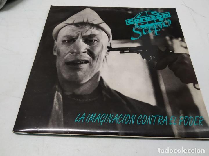 Discos de vinilo: El Coraz&oacute;n Del Sapo - La Imaginaci&oacute;n Contra El Poder -EDICION 1994 - Foto 1