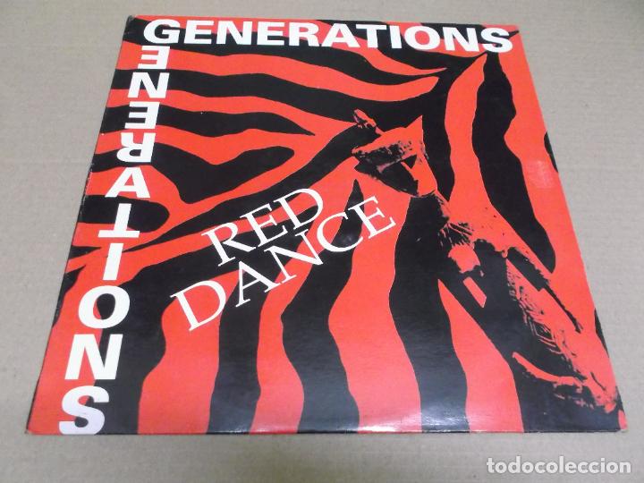 Discos de vinilo: RED DANCE (MAXI) GENERATIONS (2 TRACKS) A&Ntilde;O &ndash; 1992 - Foto 1
