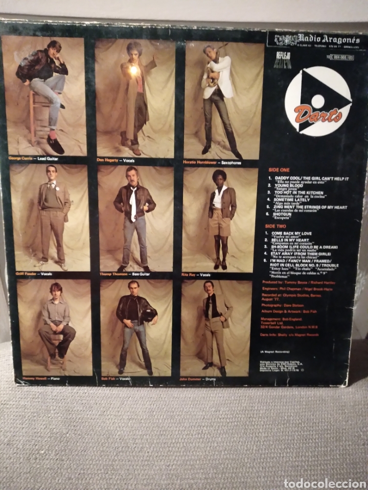 Discos de vinilo: Vinilo - DARTS &rdquo;DARTS&rdquo; - Foto 2