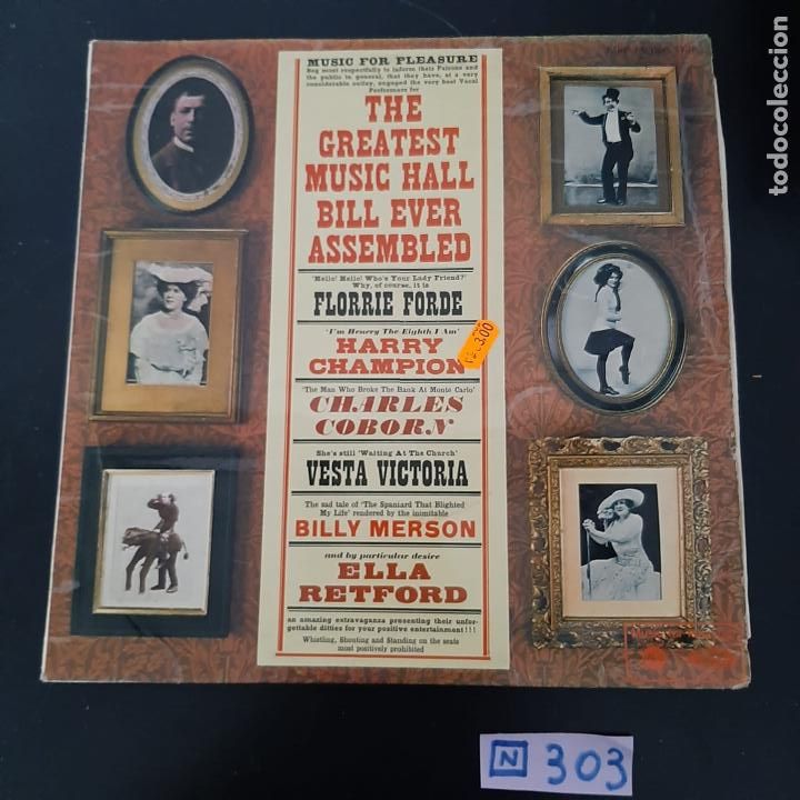 Discos de vinilo: The Greatest music hall bill ever assembled - Foto 1