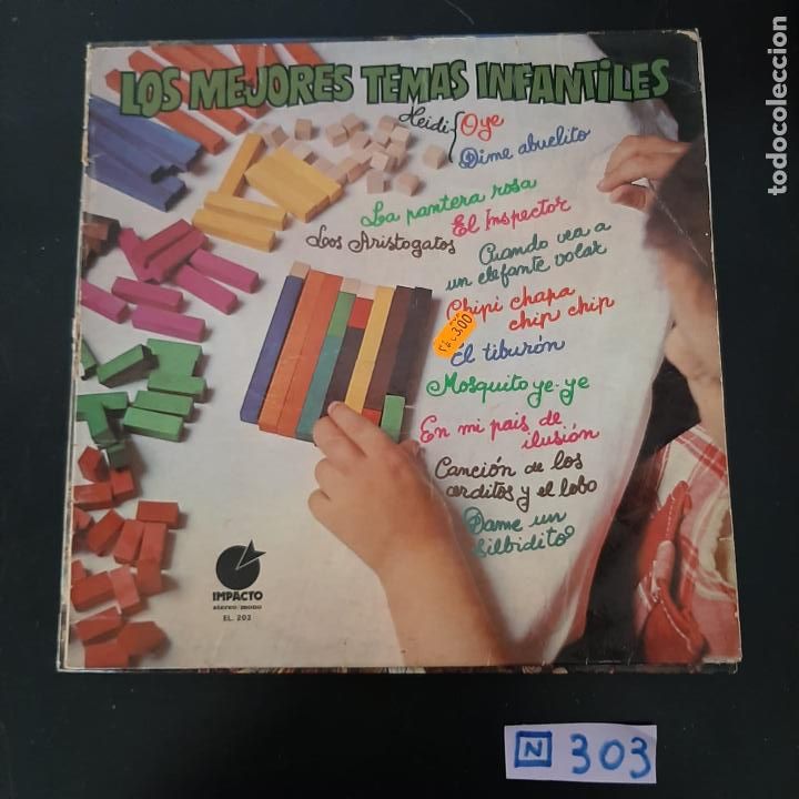 Discos de vinilo: Los mejores temas infantiles - Foto 1