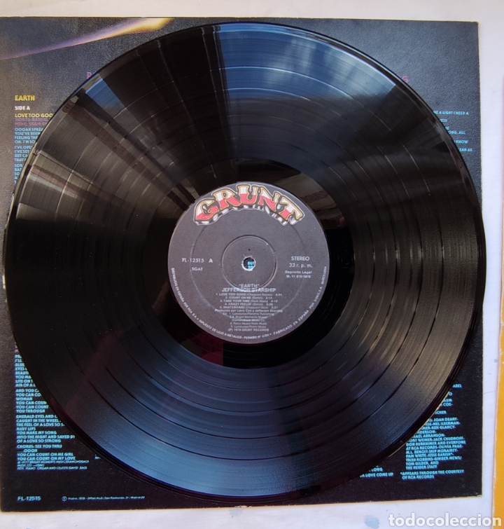 Discos de vinilo: 3 LPs de JEFFERSON STARSHIP - Foto 7