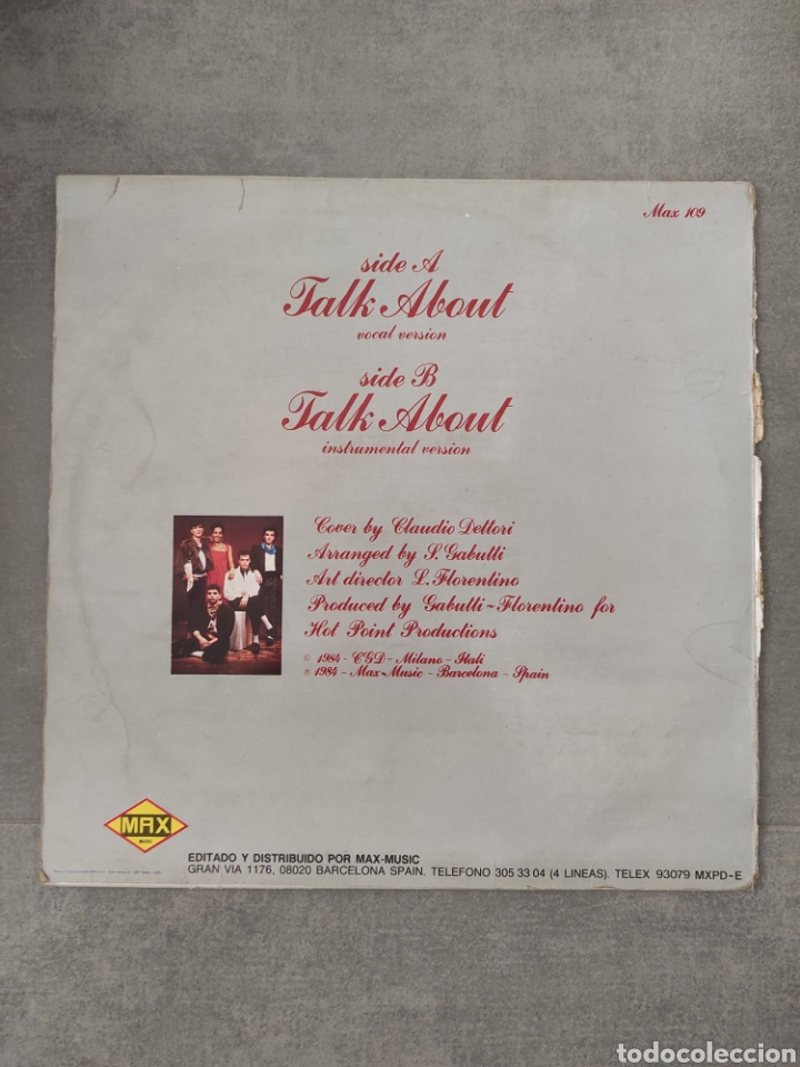 Discos de vinilo: FENIX, TALK ABOUT - Foto 2